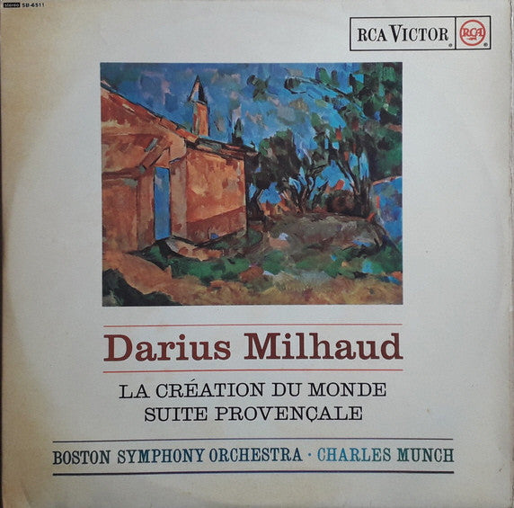 Darius Milhaud, Charles Munch, Boston Symphony Orchestra : La Création Du Monde - Suite Provençale (LP, Album, Fir)