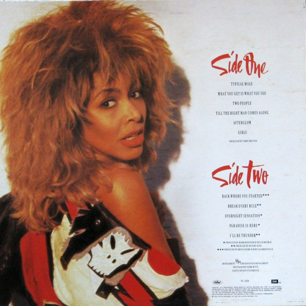 Tina Turner : Break Every Rule (LP, Album)