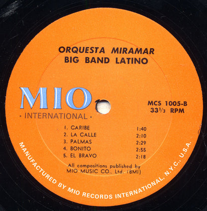 Orquesta Miramar (2) : Big Band Latino (LP, Album)