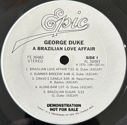 George Duke : A Brazilian Love Affair (LP, Album, Promo)