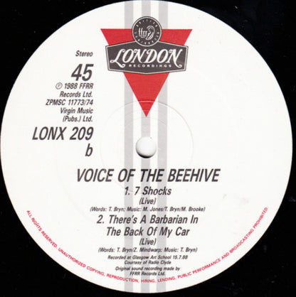 Voice Of The Beehive : Man In The Moon (12", Single)