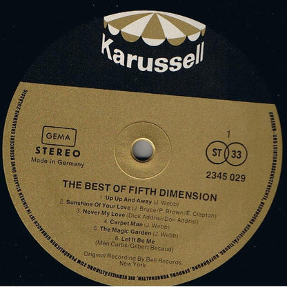 The Fifth Dimension : The Best Of Fifth Dimension (LP, Comp)