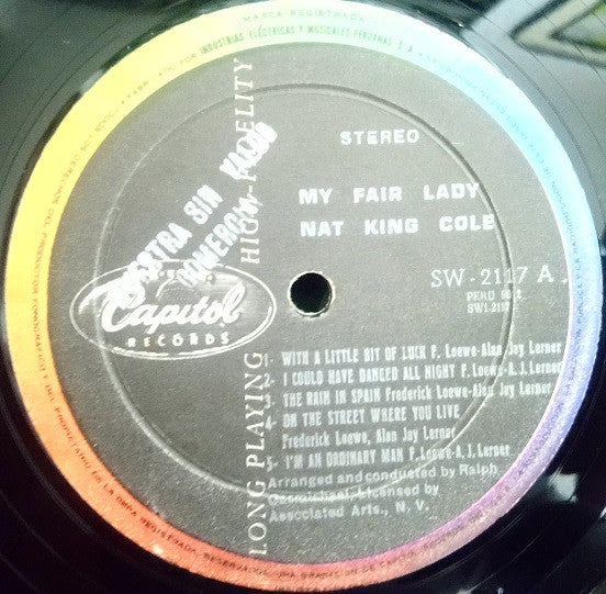 Nat King Cole : Sings My Fair Lady (LP, Album)