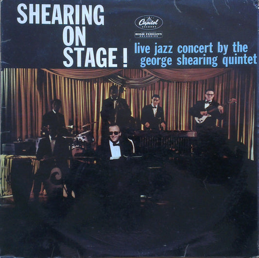 The George Shearing Quintet : Shearing On Stage! (LP, Album, Mono)