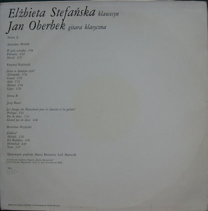 Elżbieta Stefańska-Łukowicz, Jan Oberbek, Stanisław Mroński, Krzysztof Kuplowski, Jerzy Bauer, Bronisław Kazimierz Przybylski : Untitled (LP, Album)