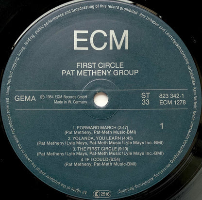 Pat Metheny Group : First Circle (LP, Album)