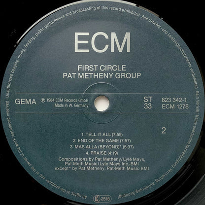 Pat Metheny Group : First Circle (LP, Album)