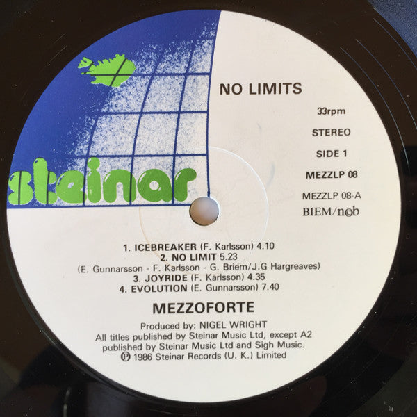 Mezzoforte : No Limits (LP, Album)