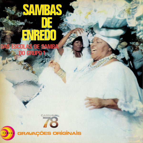 Various : Sambas De Enredo Das Escolas De Samba Do Grupo 1 - Carnaval 78 (LP, Album, Gat)