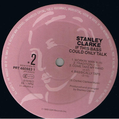 Stanley Clarke : If This Bass Could Only Talk (LP, Album)