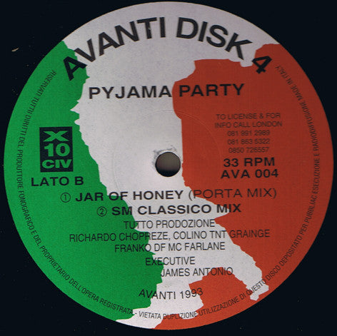 Pyjama Party : Kinky People (12")