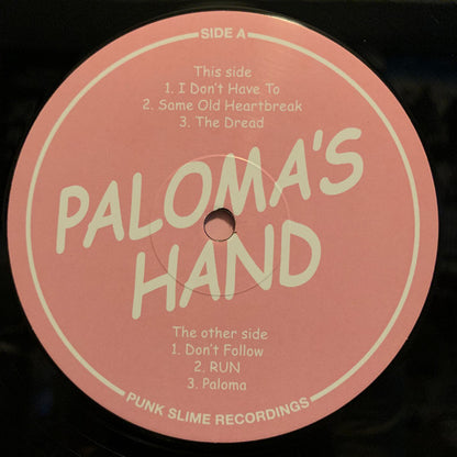 Sibille Attar : Paloma's Hand (12", EP)