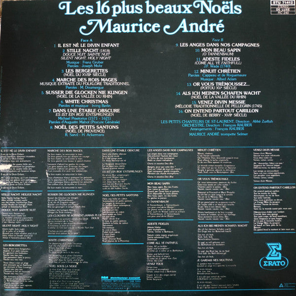 Maurice André, Les Petits Chanteurs De Saint-Laurent, François Rauber Et Son Orchestre : Noëls (LP, Album)