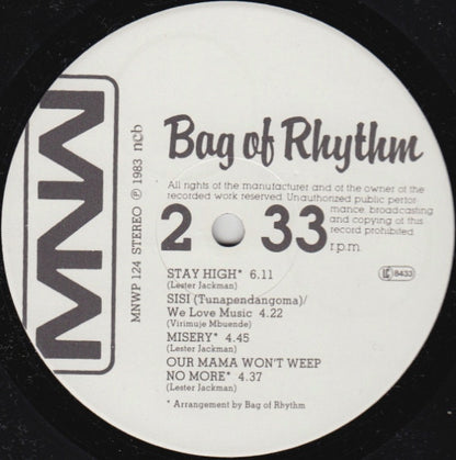 Bag Of Rhythm : Our Mama Won't Weep No More (LP, Album)