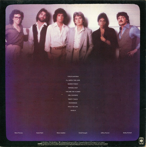 Toto : Toto (LP, Album)