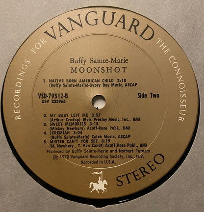 Buffy Sainte-Marie : Moonshot (LP, Album)