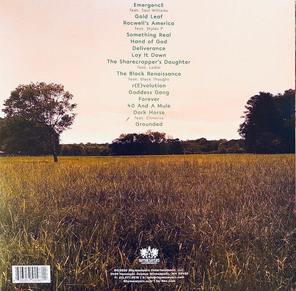 Sa-Roc : The Sharecropper's Daughter (2xLP, Album)