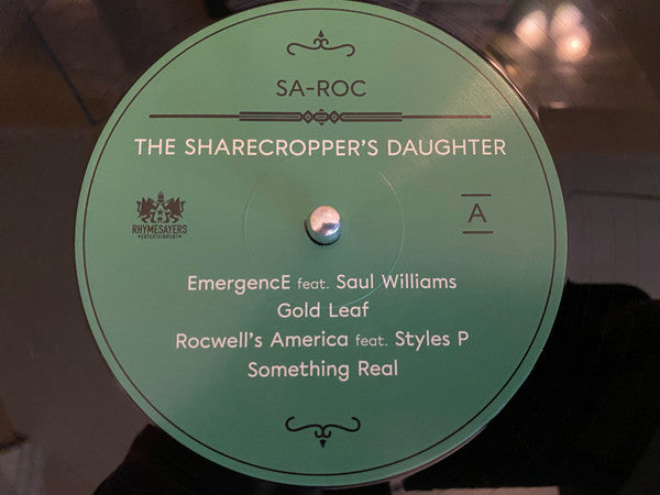 Sa-Roc : The Sharecropper's Daughter (2xLP, Album)