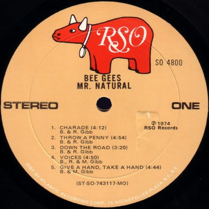 Bee Gees : Mr. Natural (LP, Album, MO-)