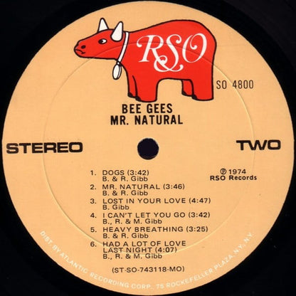 Bee Gees : Mr. Natural (LP, Album, MO-)