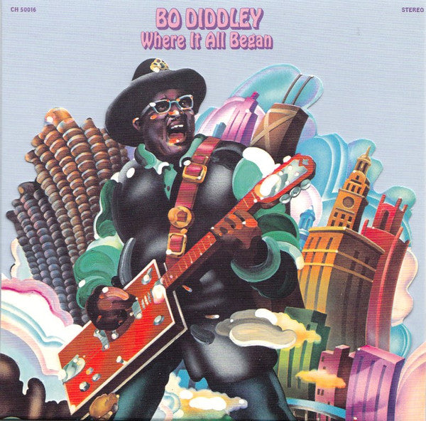 Bo Diddley : Where It All Began (LP, Album, Pit)