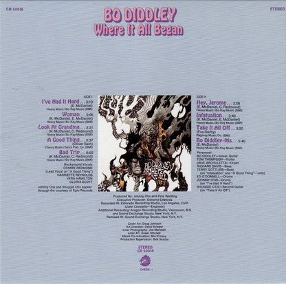 Bo Diddley : Where It All Began (LP, Album, Pit)