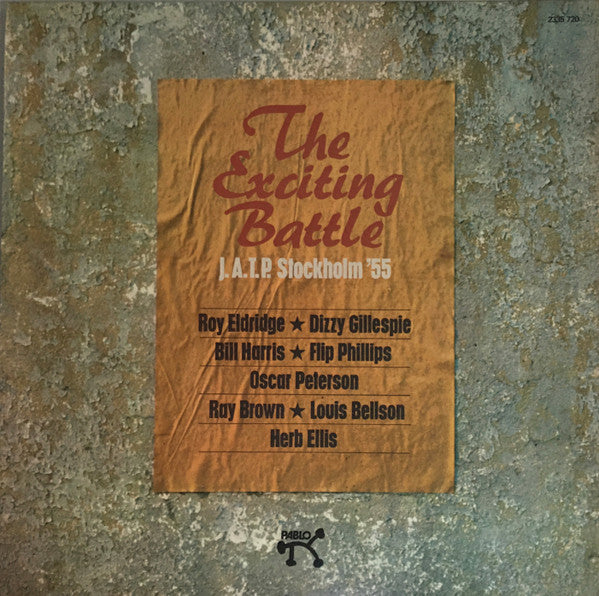 Various : The Exciting Battle J.A.T.P. Stockholm ’55 (LP, Album)