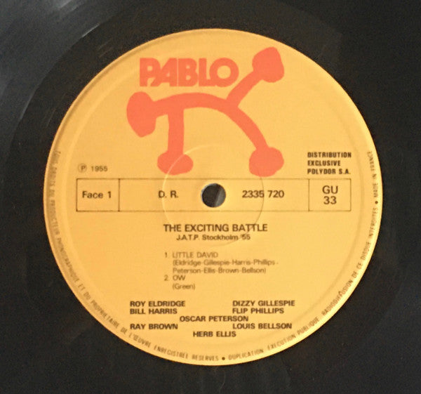 Various : The Exciting Battle J.A.T.P. Stockholm ’55 (LP, Album)