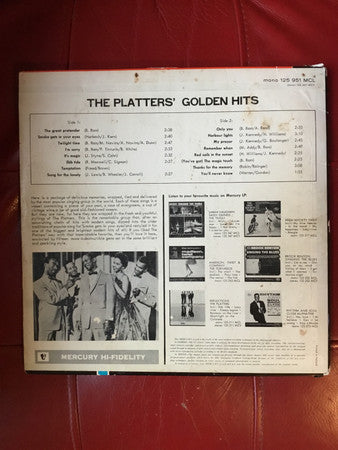 The Platters : The Platters' Golden Hits (LP, Comp, Mono)