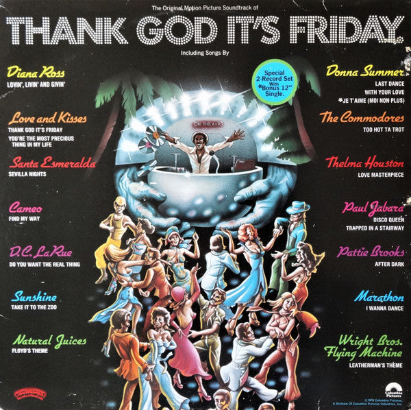 Various : Thank God It's Friday (2xLP + 12", S/Sided)