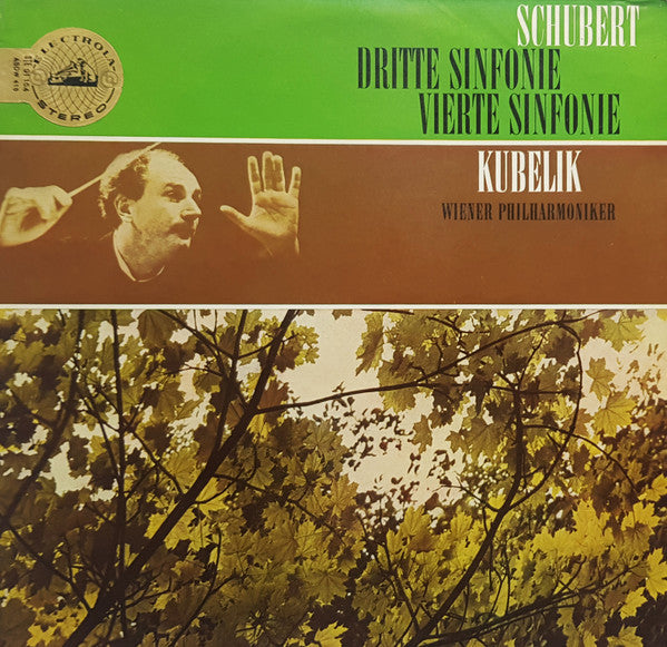 Franz Schubert, Wiener Philharmoniker, Rafael Kubelik : Dritte Sinfonie - Vierte Sinfonie (LP, Album)