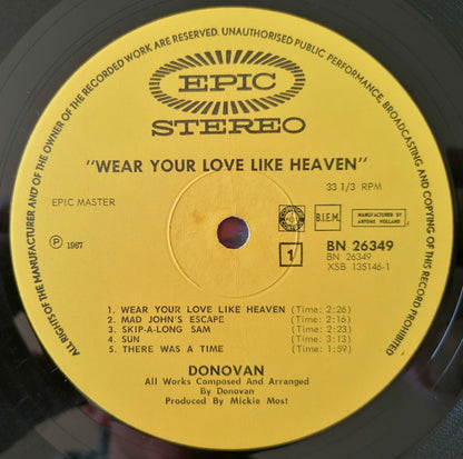 Donovan : Wear Your Love Like Heaven (LP, Album)