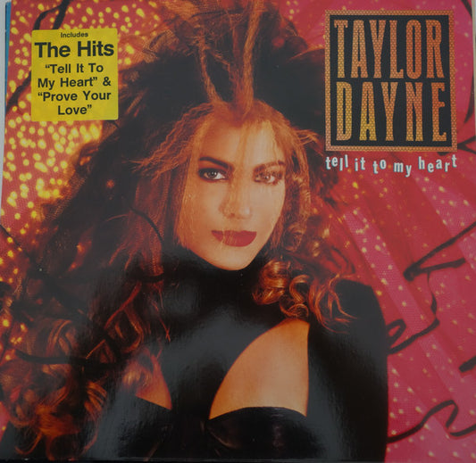 Taylor Dayne : Tell It To My Heart (LP, Album, RP)