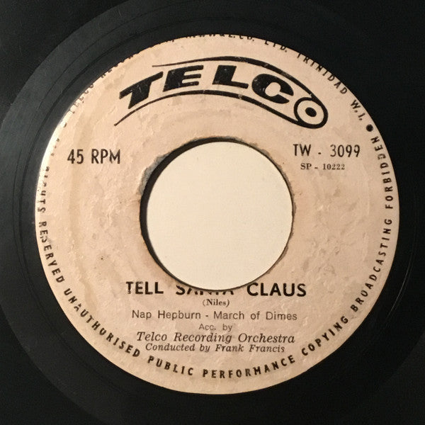 Nap Hepburn : Tell Santa Claus (7", Single)