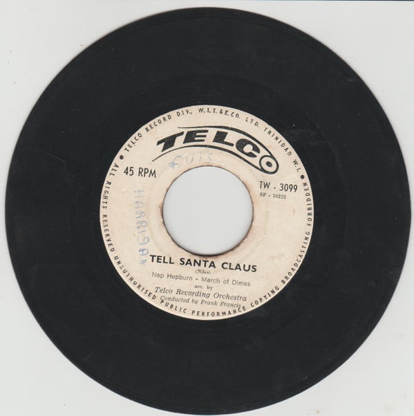 Nap Hepburn : Tell Santa Claus (7", Single)