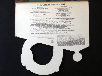 The Great White Cane : The Great White Cane (LP, Album, Die)