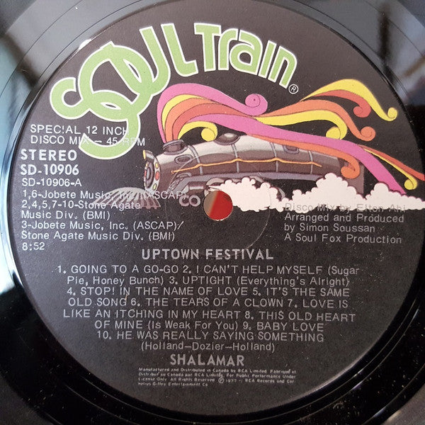 Shalamar : Uptown Festival (12")