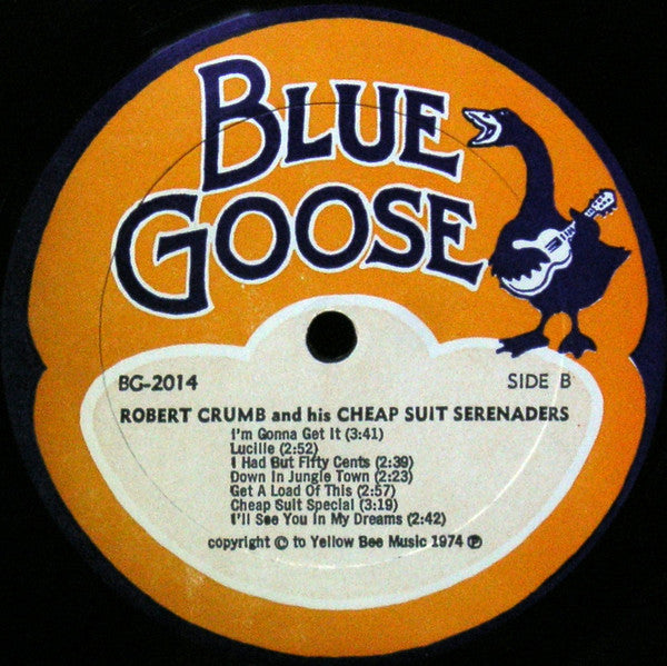 Robert Crumb And His Cheap Suit Serenaders : R. Crumb And His Cheap Suit Serenaders (LP, Album)