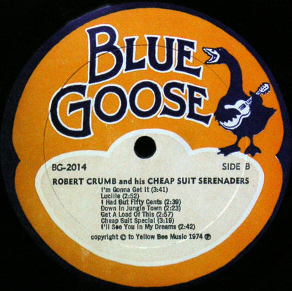 Robert Crumb And His Cheap Suit Serenaders : R. Crumb And His Cheap Suit Serenaders (LP, Album)
