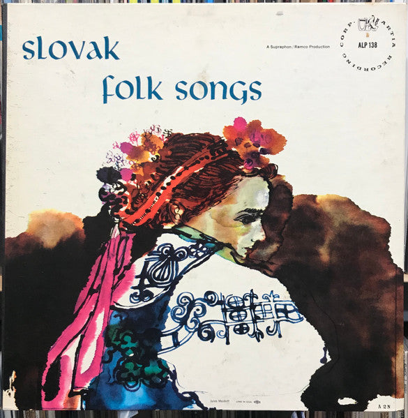 Ľudová Hudba Eugena Farkaša : Slovak Folk Songs (LP, Album)