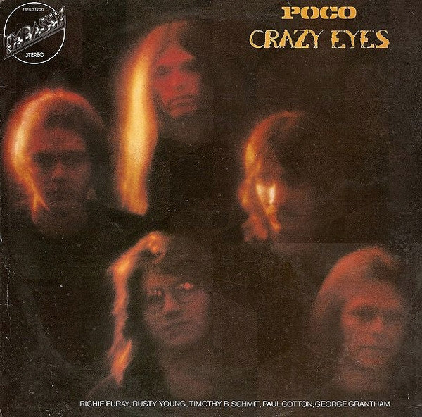 Poco (3) : Crazy Eyes (LP, Album, RE)