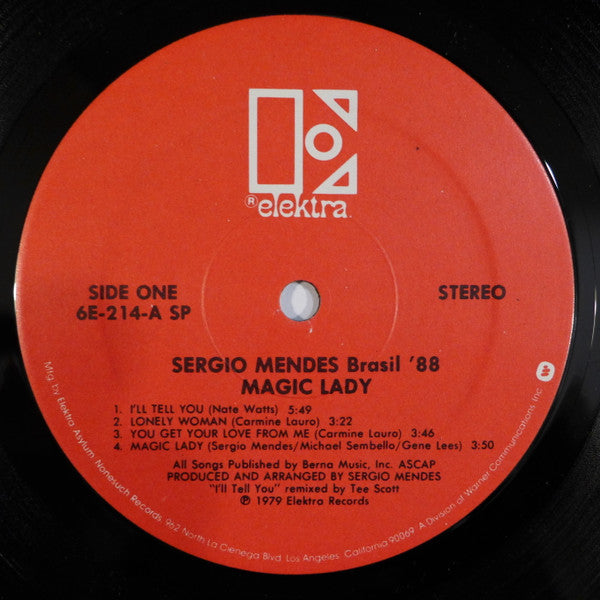 Sergio Mendes & Brasil '88 : Magic Lady (LP, Album, SP )