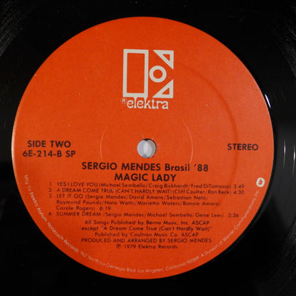 Sergio Mendes & Brasil '88 : Magic Lady (LP, Album, SP )