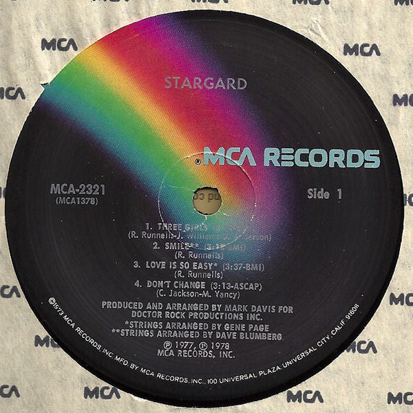 Stargard : Stargard (LP, Album, MCA)