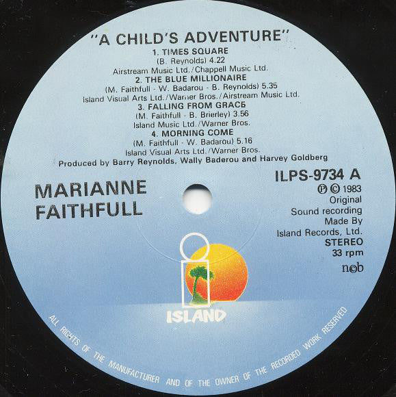 Marianne Faithfull : A Childs Adventure (LP, Album)