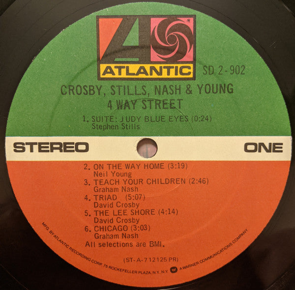 Crosby, Stills, Nash & Young : 4 Way Street (2xLP, Album, RE, PR-)