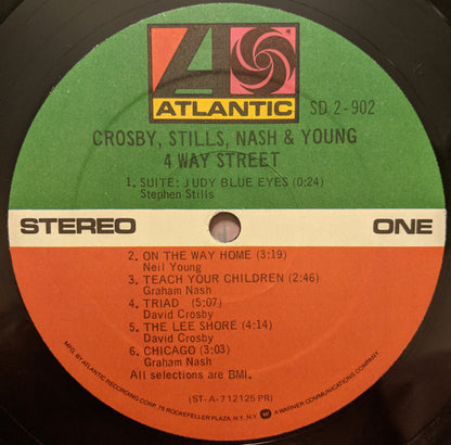 Crosby, Stills, Nash & Young : 4 Way Street (2xLP, Album, RE, PR-)