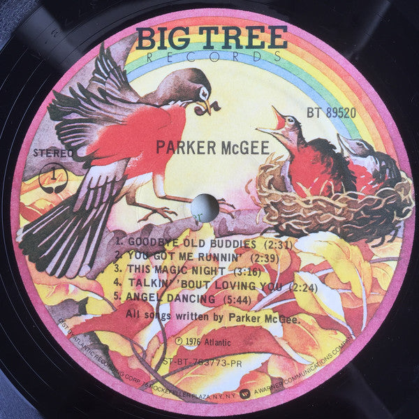 Parker McGee : Parker McGee (LP, Promo, PR)