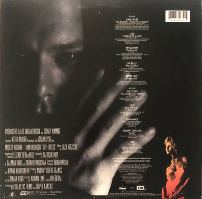 Various : 9 1/2 Weeks - Original Motion Picture Soundtrack (LP, Comp)