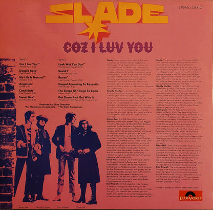 Slade : Coz I Luv You (LP, Comp)